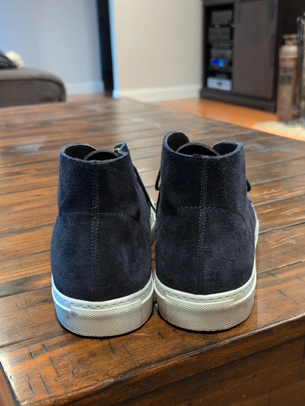 To Boot New York navy Suede Chukka Boot Sneaker Argento Woodrow